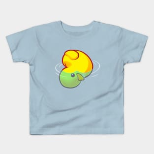 Rubber Ducky Drowning - A Sad Story in 3 Blubbs Kids T-Shirt